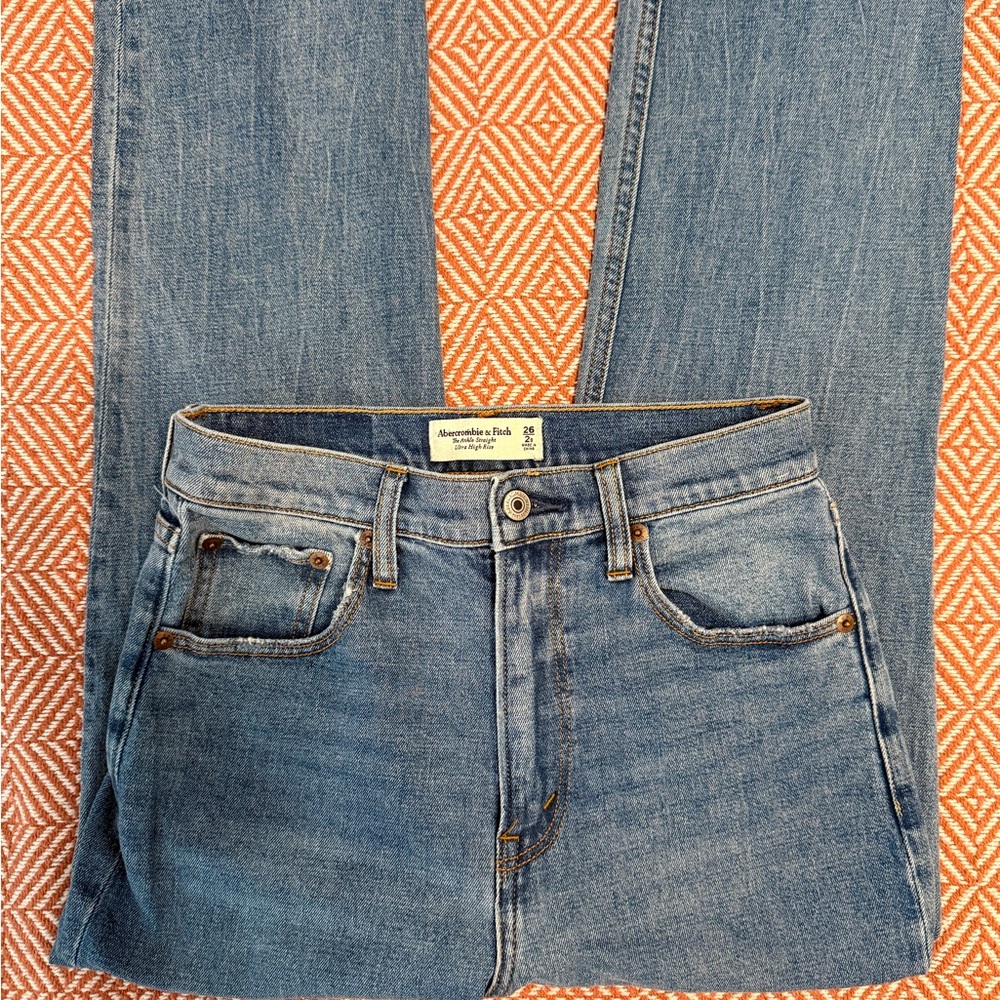 Abercrombie & Fitch Light Blue Jeans
